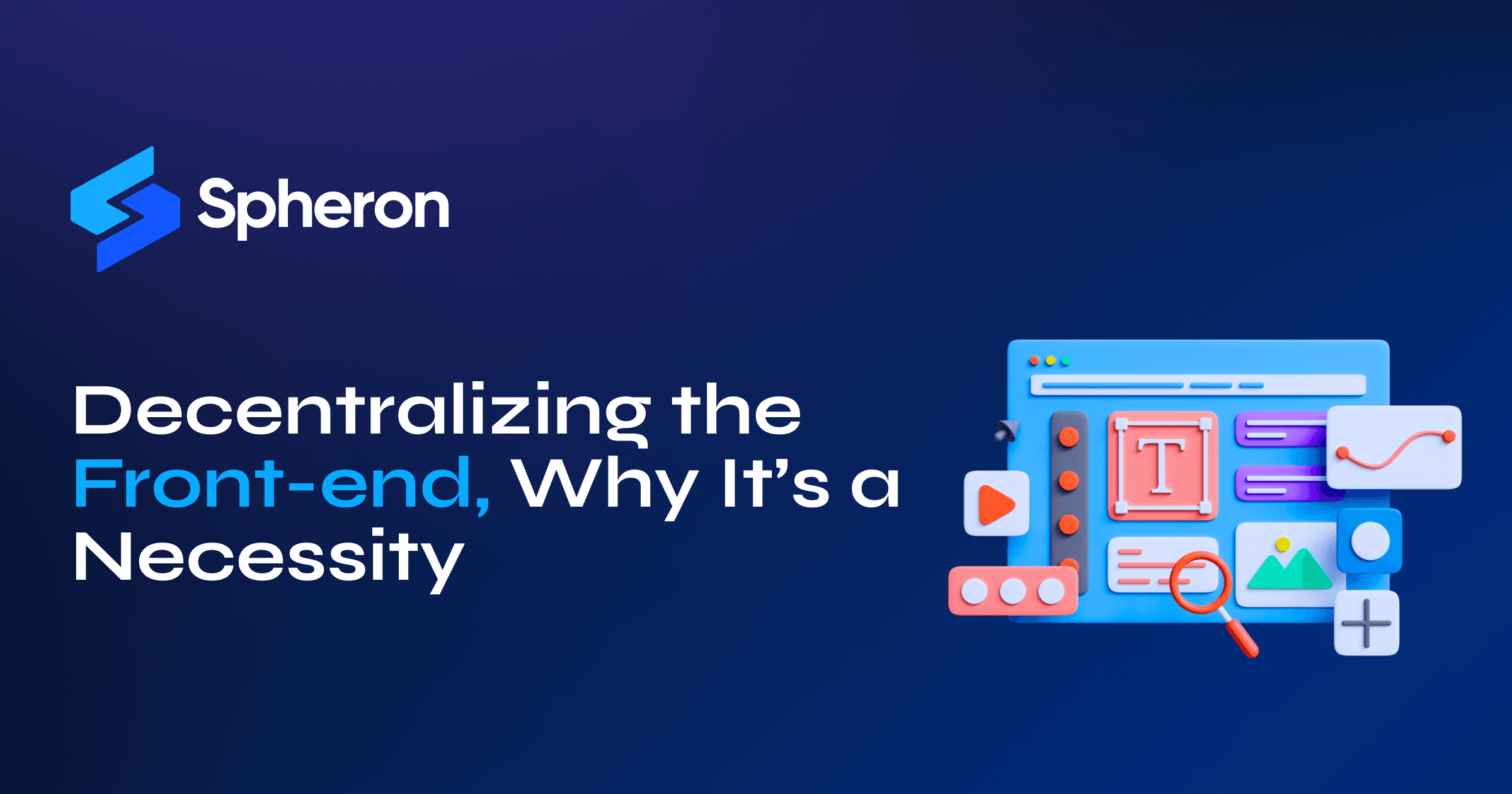 Decentralizing the Frontend: A Necessary Step