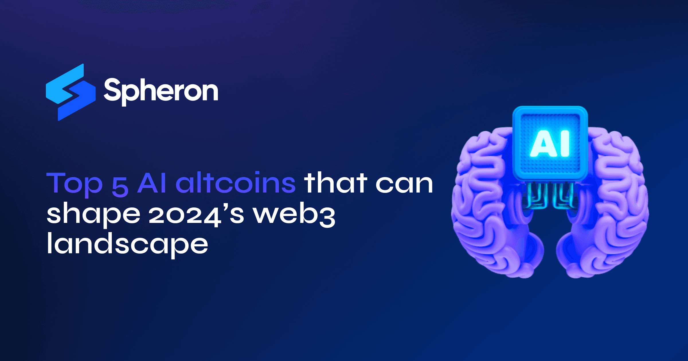 Top 5 AI altcoins that can shape 2024’s web3 landscape