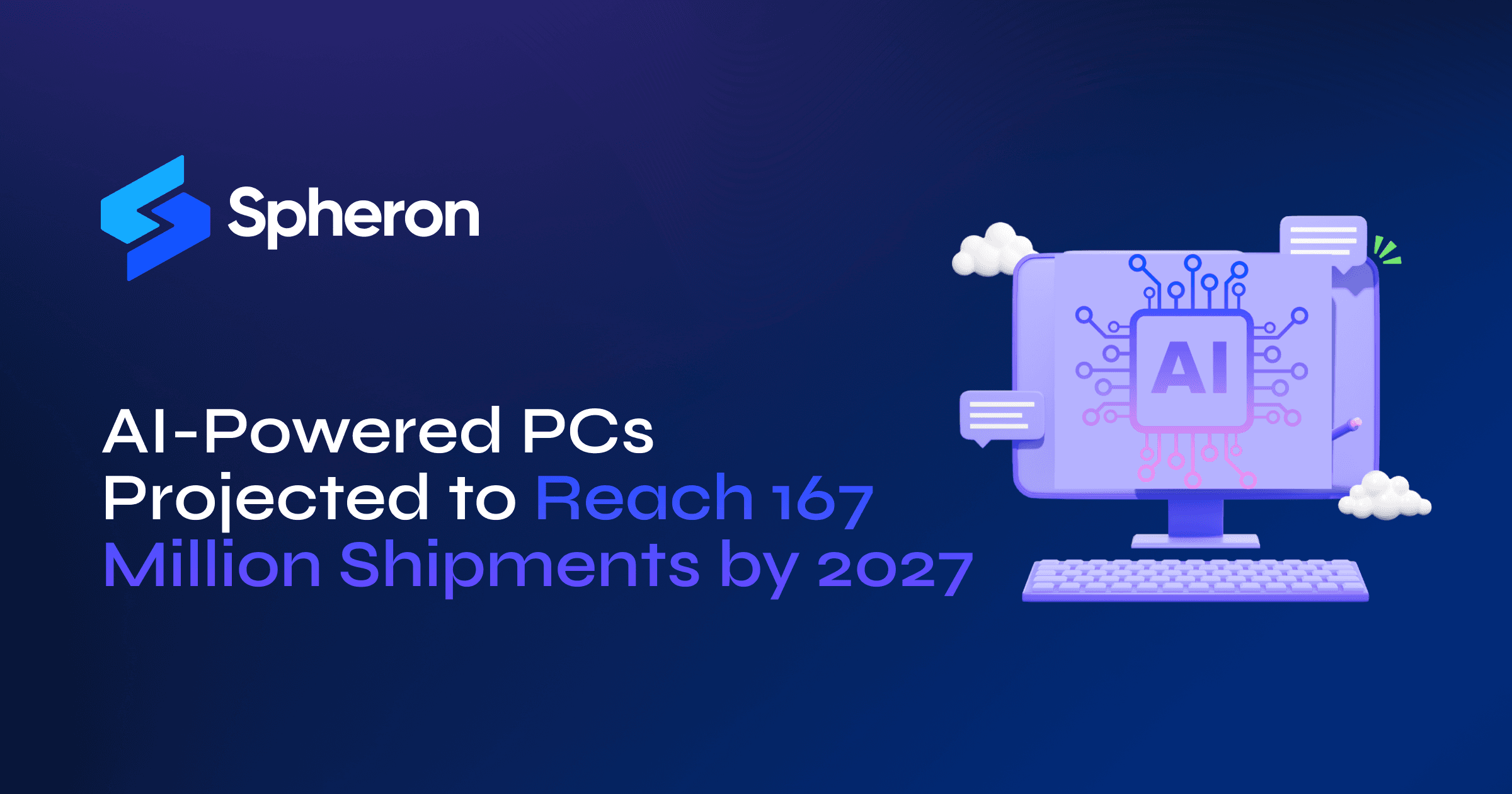 AI-Powered PCs Projected to Reach 167 Million Shipments by 2027