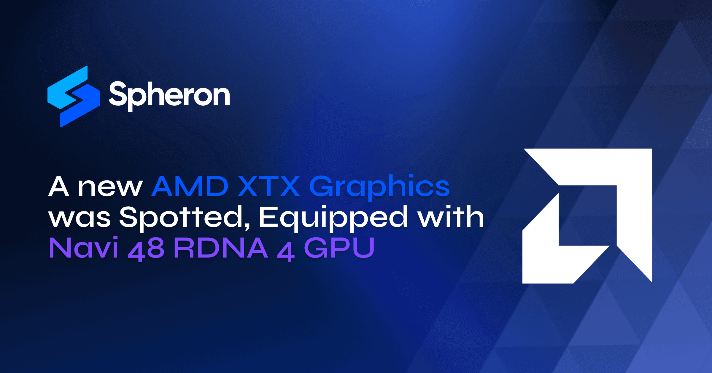 A new AMD XTX Graphics card was Spotted, Equipped with Navi 48 RDNA 4 GPU