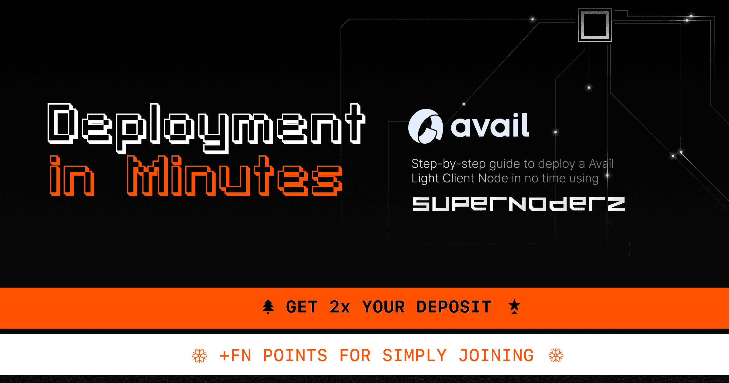 Deploy an Avail Light Client Node on Supernoderz in Minutes
