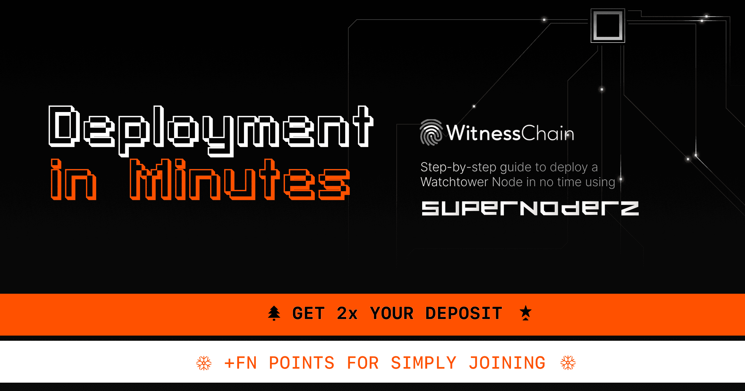 Deploy a Witness Watchtower Node on Supernoderz in Minutes