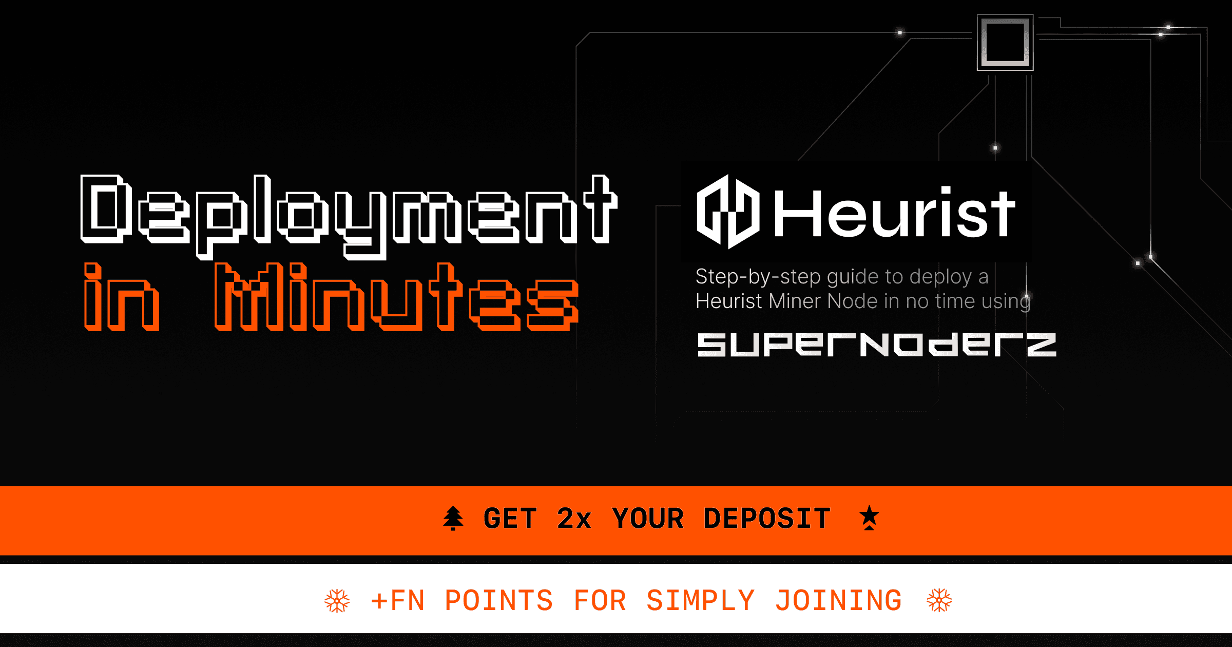 Deploy Heurist Miner Node on Supernoderz in Minutes