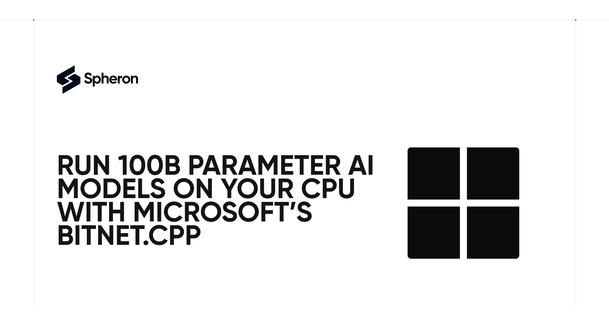 Run 100B Parameter AI Models on Your CPU with Microsoft’s bitnet.cpp